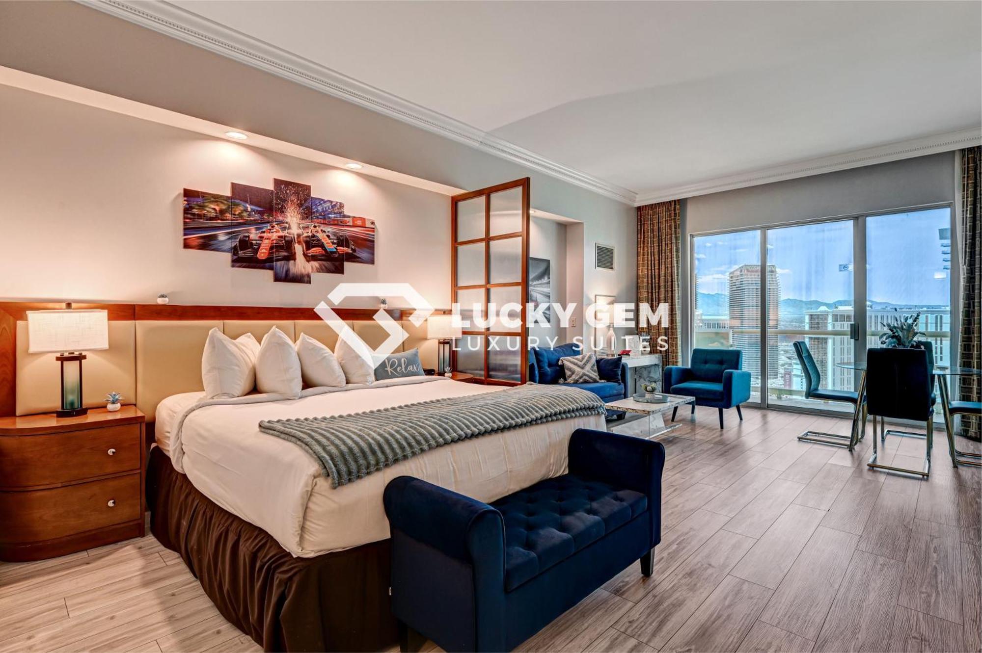 Lucky Gem Penthouse & Luxury Suites At Signature Resort, Balcony Strip View 3505 ลาสเวกัส ภายนอก รูปภาพ