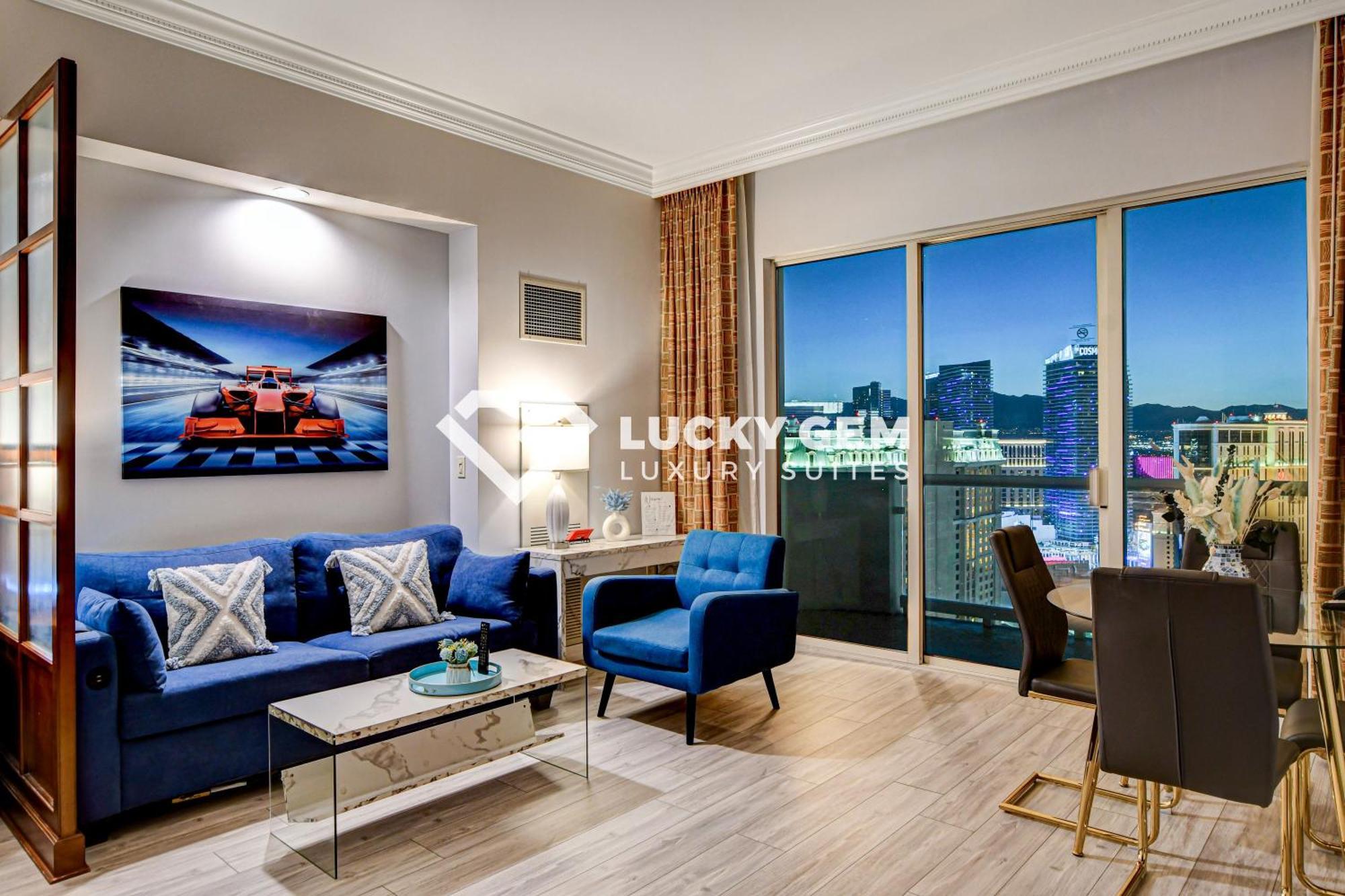 Lucky Gem Penthouse & Luxury Suites At Signature Resort, Balcony Strip View 3505 ลาสเวกัส ภายนอก รูปภาพ