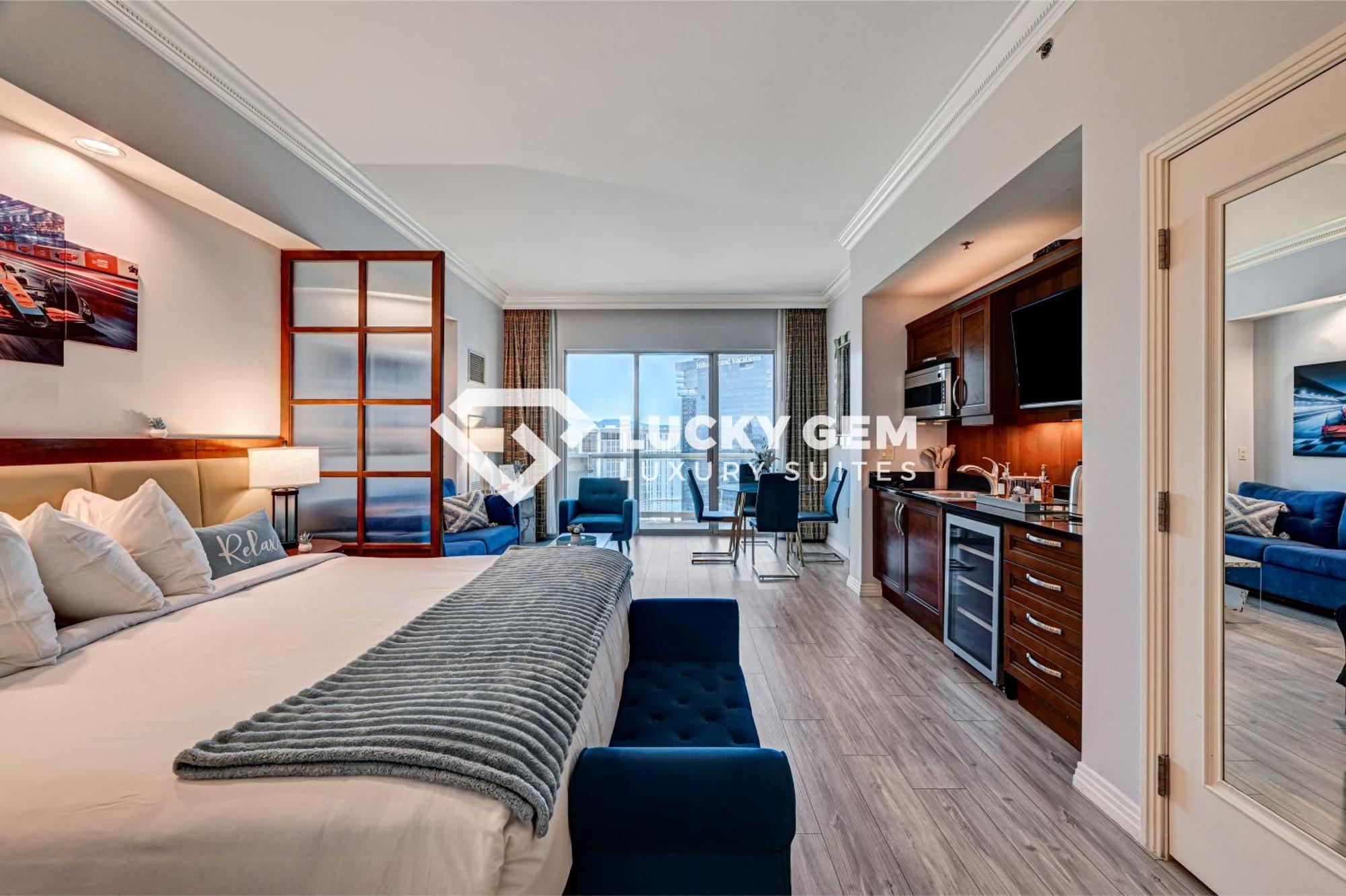 Lucky Gem Penthouse & Luxury Suites At Signature Resort, Balcony Strip View 3505 ลาสเวกัส ภายนอก รูปภาพ