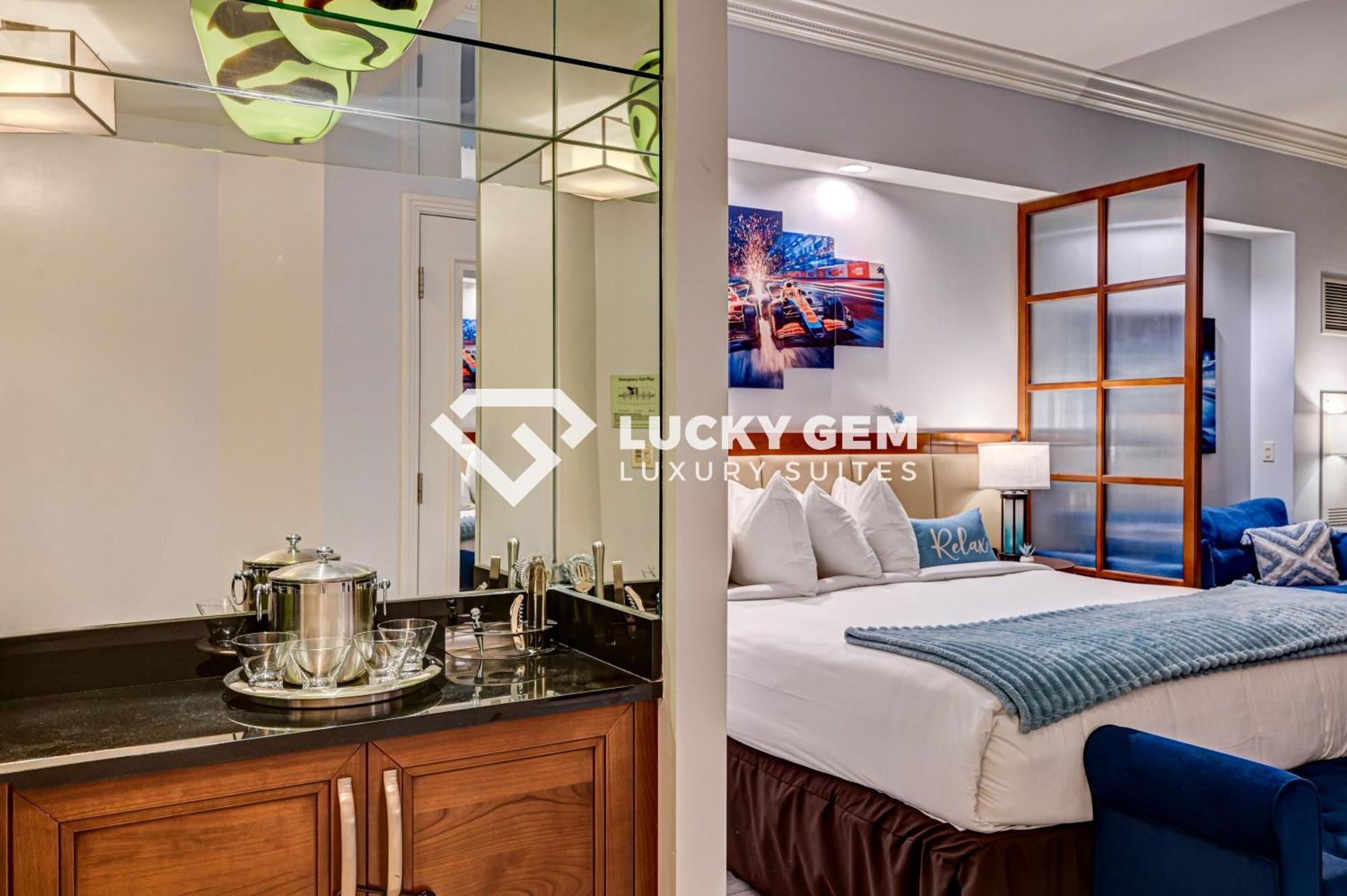 Lucky Gem Penthouse & Luxury Suites At Signature Resort, Balcony Strip View 3505 ลาสเวกัส ภายนอก รูปภาพ