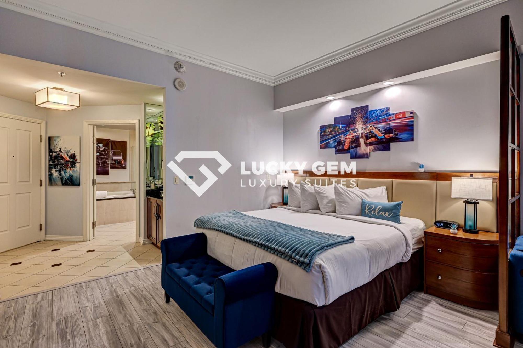 Lucky Gem Penthouse & Luxury Suites At Signature Resort, Balcony Strip View 3505 ลาสเวกัส ภายนอก รูปภาพ